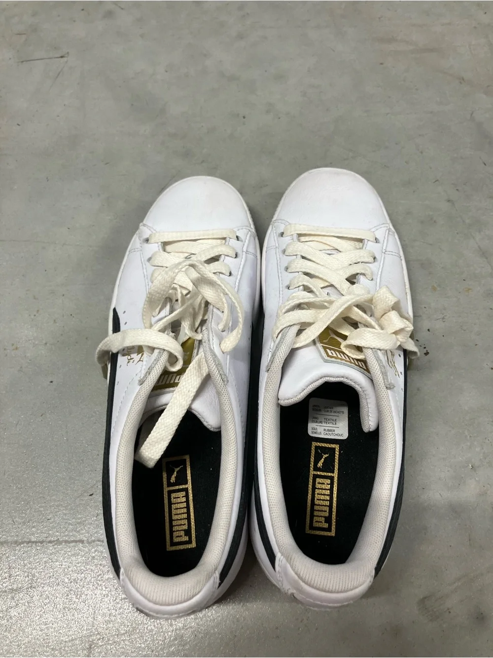 Puma Clyde Classic Foil Core Sneakers